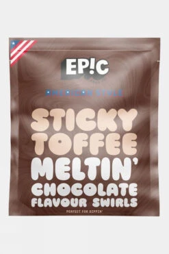 Epic Dipping Chocolate Sticky Toffee Melting Flavour Swirls 100g