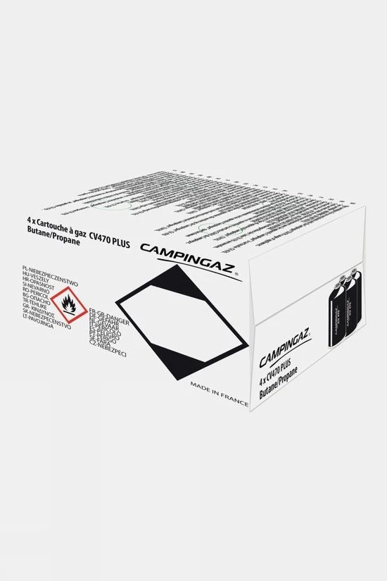 Campingaz CV470 Plus Gas Cartridge 4 Pack - Image 2