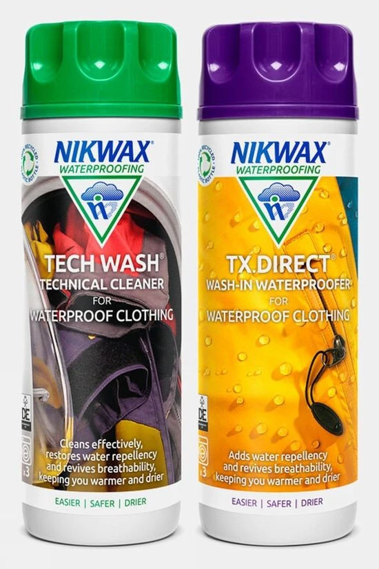 Nikwax Tech Wash/TX Direct Pack
