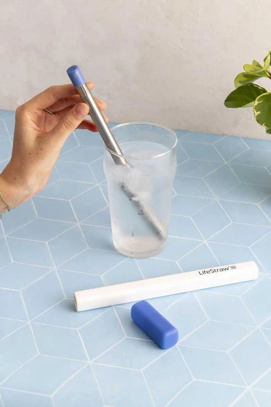 Lifestraw Sip Reusable Stainless Steel Water Filter Straw - Image 5