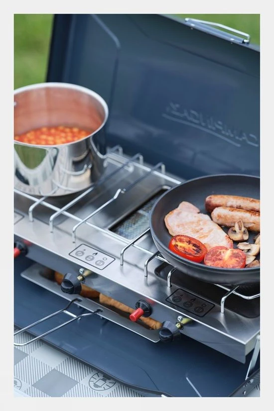 Campingaz Camping Chef DLX Stainless Infrared Stove - Image 4