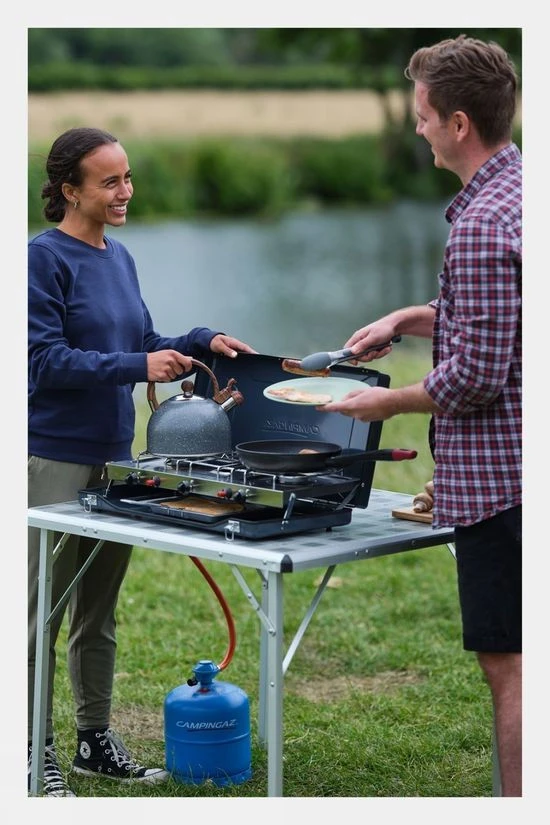 Campingaz Camping Chef DLX Stainless Infrared Stove - Image 8